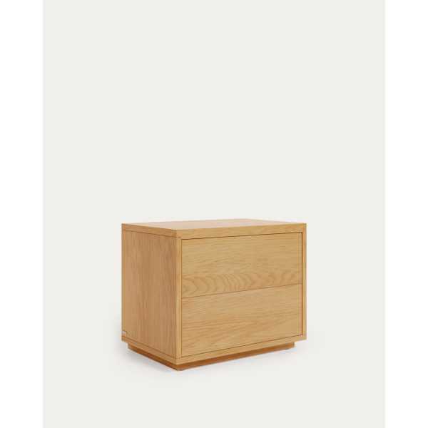 ABILEN BEDSIDE TABLE IN OAK VENEER 53...