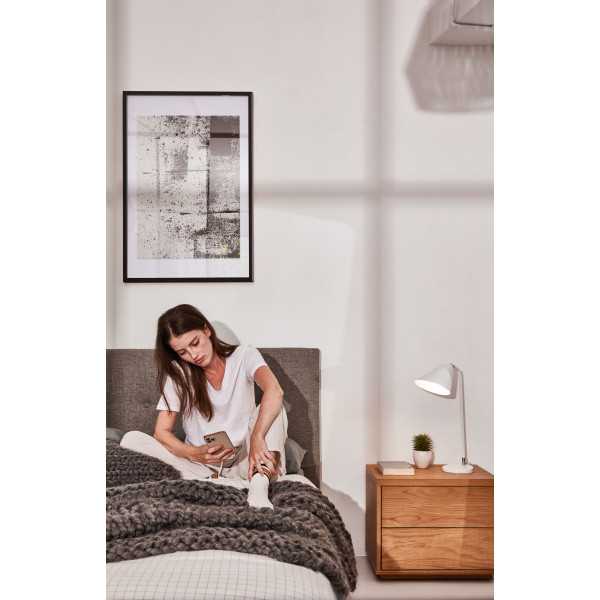 ABILEN BEDSIDE TABLE IN OAK VENEER 53...