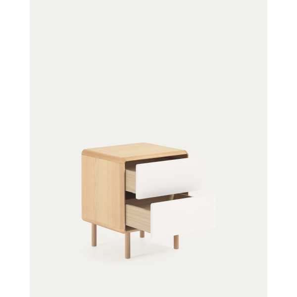 TABLE DE CHEVET ANIELLE EN BOIS ET...