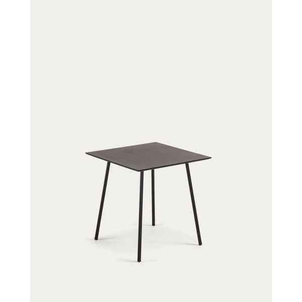 MATHIS FIBER CEMENT TABLE WITH BLACK...