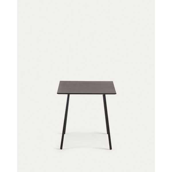 MATHIS FIBER CEMENT TABLE WITH BLACK...