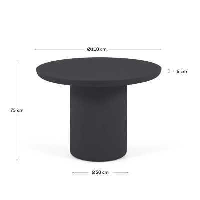 TAIMI ROUND GARDEN TABLE IN... 2