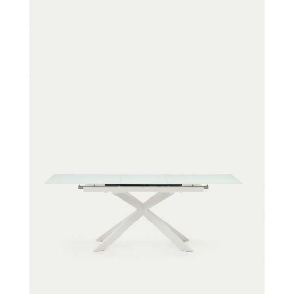 TABLE EXTENSIBLE ATMINDA VERRE TREMPÉ...