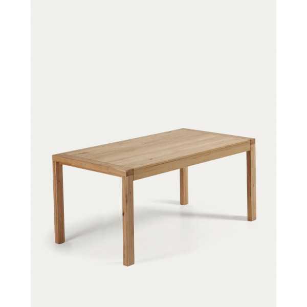 BRIVA EXTENDABLE TABLE OAK VENEER...