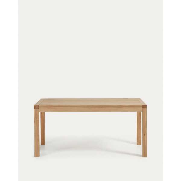 BRIVA EXTENDABLE TABLE OAK VENEER...
