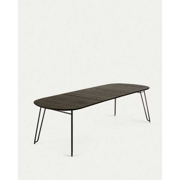 MILIAN EXTENDABLE TABLE WITH ASH...