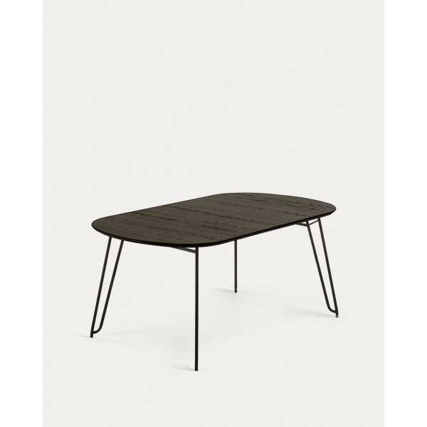 MESA EXTENSÍVEL MILIAN COM FOLHADO DE...