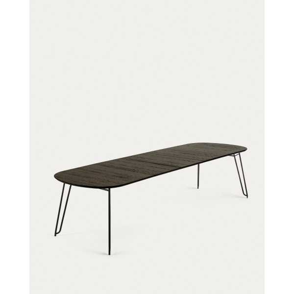 MESA EXTENSÍVEL MILIAN COM FOLHADO DE...