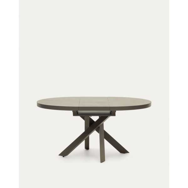 TABLE EXTENSIBLE RONDE VASHTI EN GRÈS...