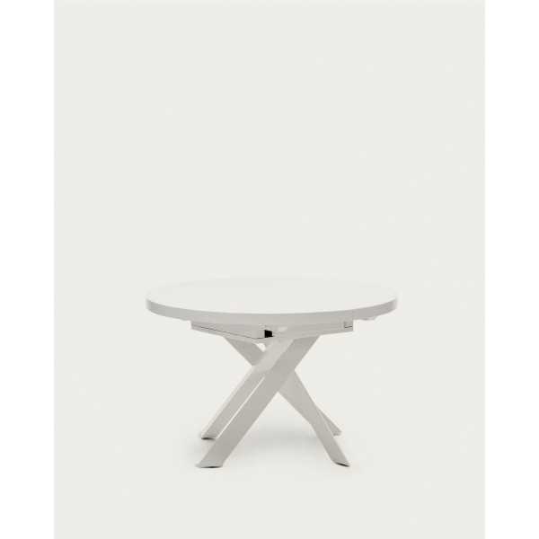 VASHTI ROUND EXTENDABLE TABLE IN MDF...