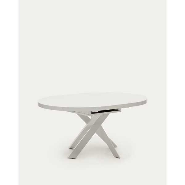 VASHTI ROUND EXTENDABLE TABLE IN MDF...