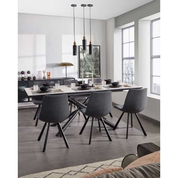 THEONE EXTENDABLE TABLE IN WHITE...