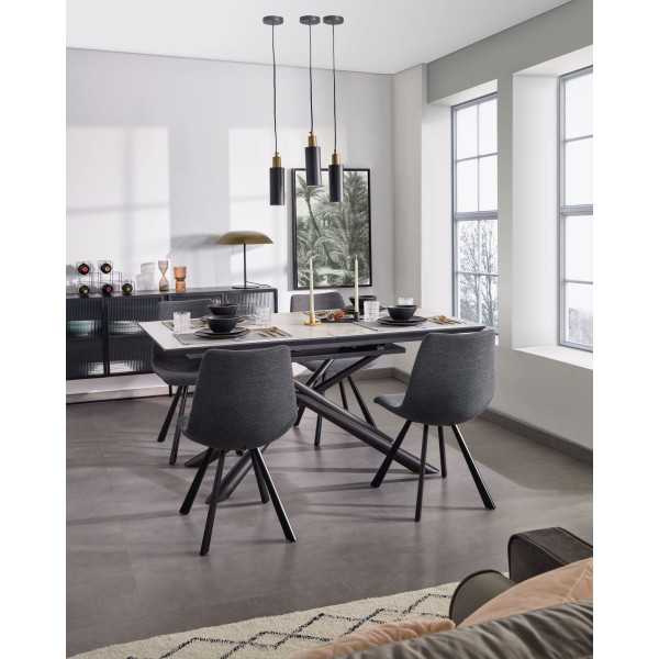 THEONE EXTENDABLE TABLE IN WHITE...