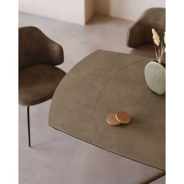 TABLE EXTENSIBLE YODALIA EN GRÈS...