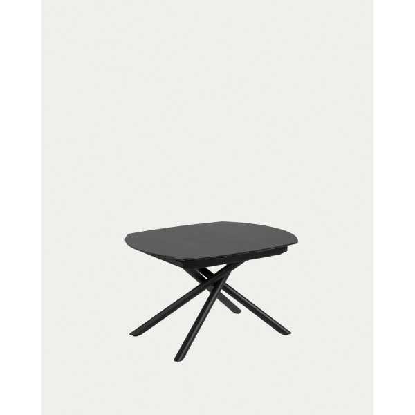 YODALIA EXTENDABLE GLASS TABLE AND...