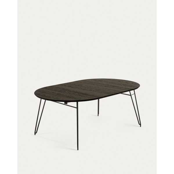 MILIAN EXTENDABLE ROUND TABLE WITH...