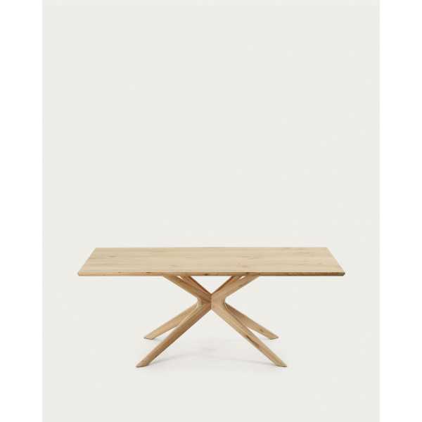 ARMANDE TABLE IN OAK PLYWOOD WITH...