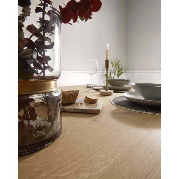 ARMANDE TABLE IN OAK PLYWOOD WITH...