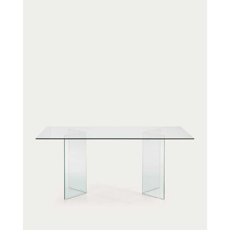 TABLE BURANO EN VERRE 200 X 90 CM