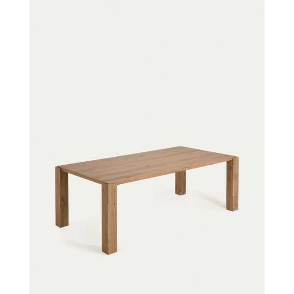 DEYANIRA TABLE IN OAK PLYWOOD AND MAS...