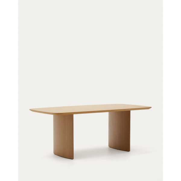 LITTO TABLE IN OAK VENEER 200 X 100 CM