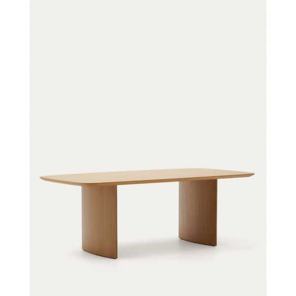 LITTO TABLE IN OAK VENEER 240 X 100 CM