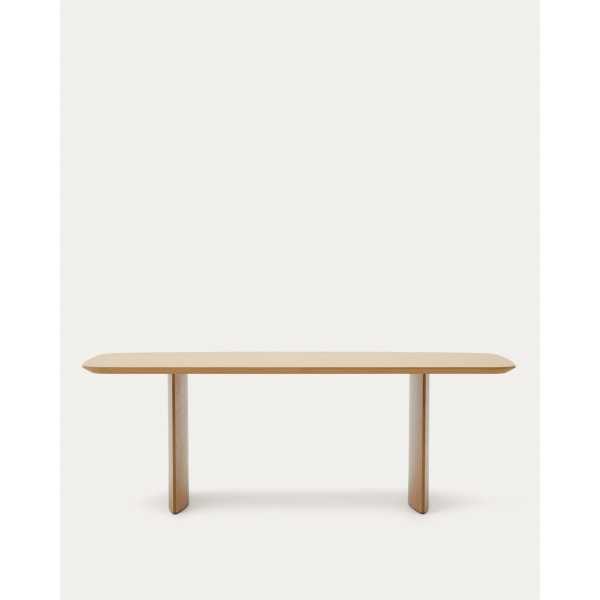 LITTO TABLE IN OAK VENEER 240 X 100 CM