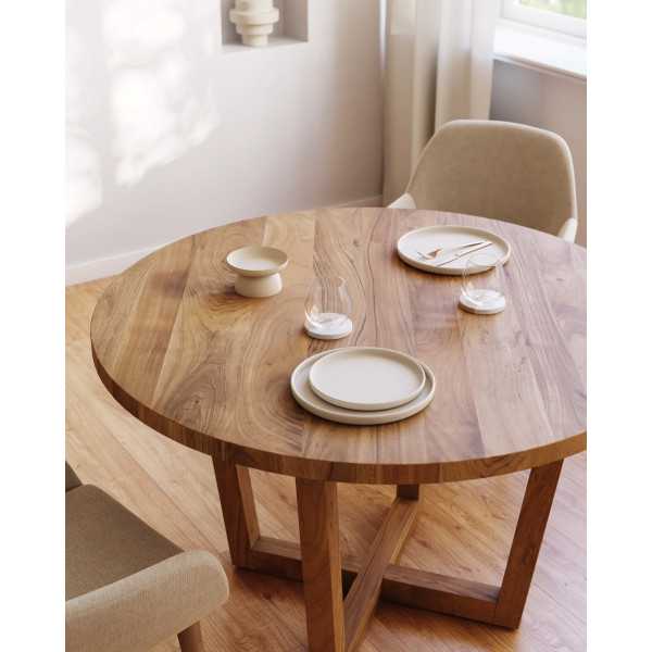 NAHLA ROUND TABLE IN ACACIA WOOD...