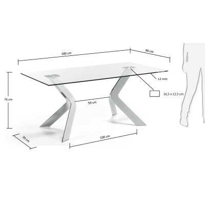 WESTPORT GLASS TABLE AND... 2