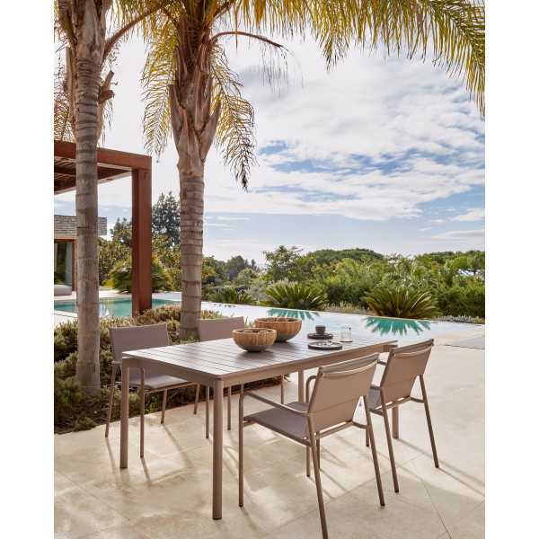 TABLE DE JARDIN EXTENSIBLE ZALTANA EN...