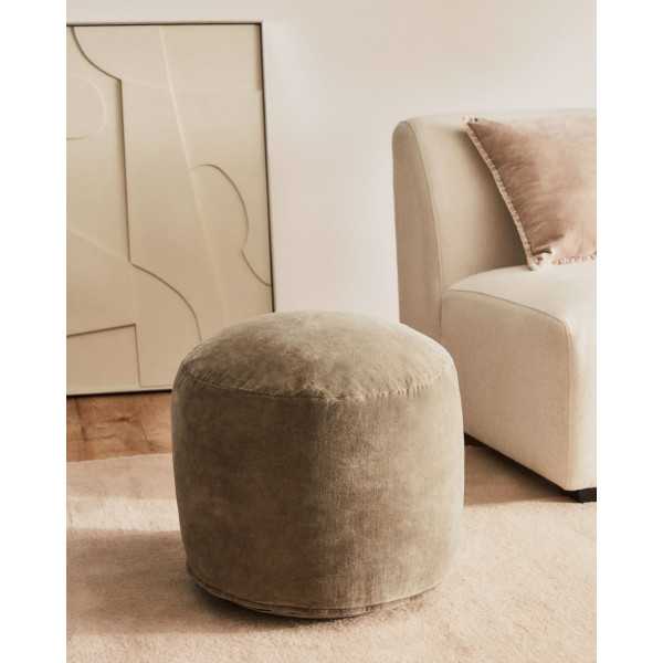 ABSTRACT PAINTING TALIN BEIGE 60 X 90 CM