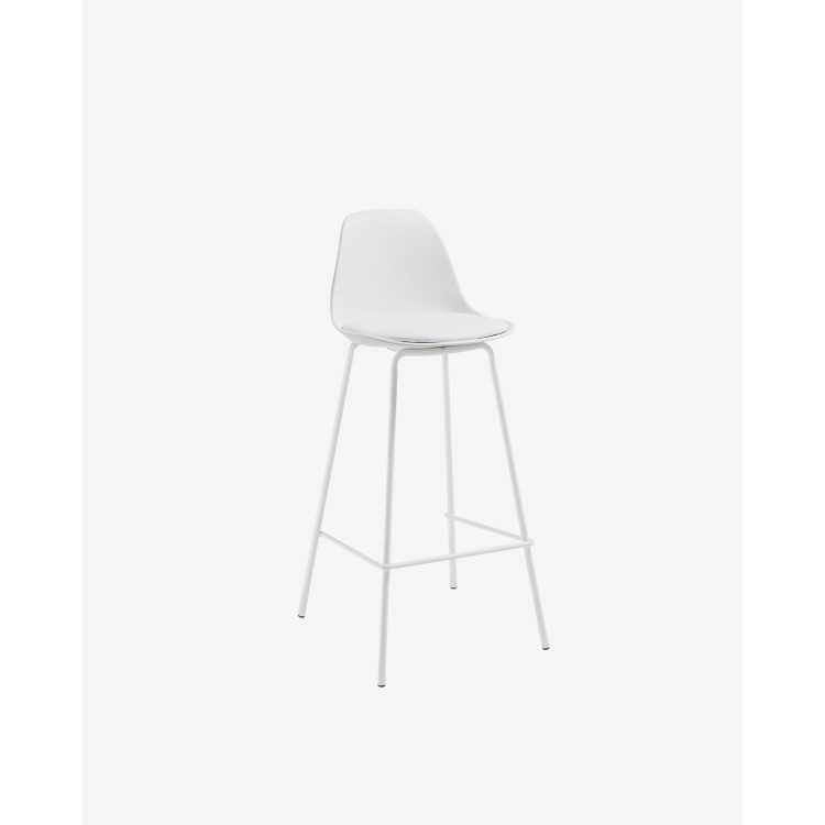 TABOURET BRIGHTER BLANC HAUTEUR 75 CM