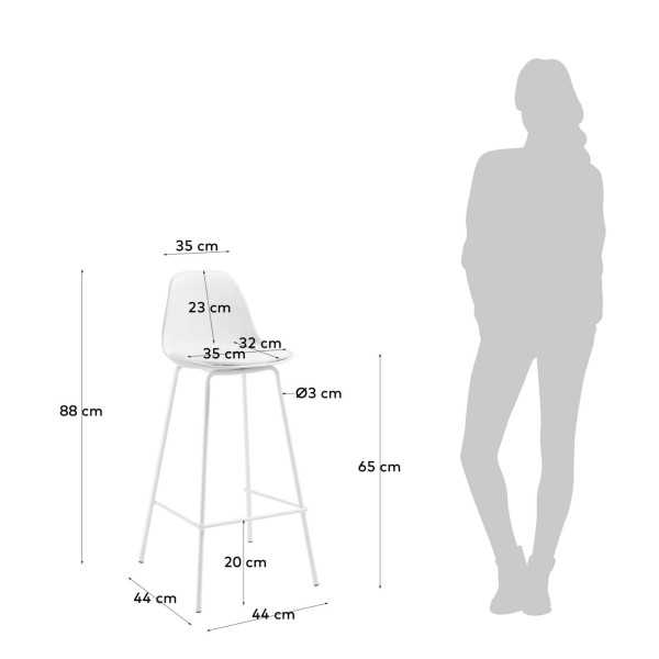 TABOURET BRIGHTER HAUTEUR 65 CM