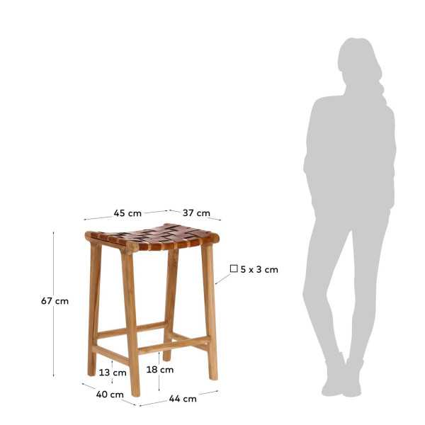 TABOURET CALIXTA HAUTEUR 67 CM