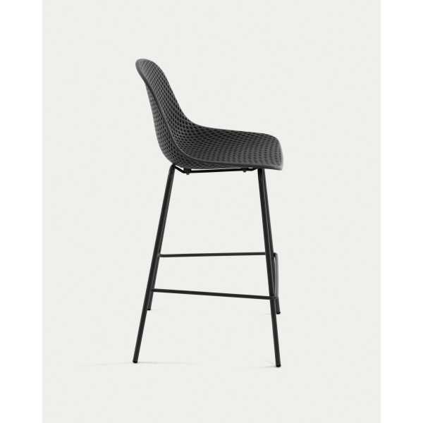 BANCO EXTERIOR QUINBY CINZA ALTURA 75 CM