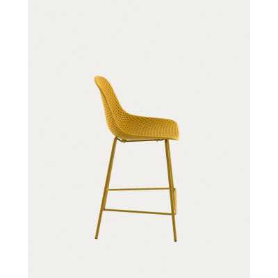 QUINBY YELLOW OUTDOOR STOOL... 2