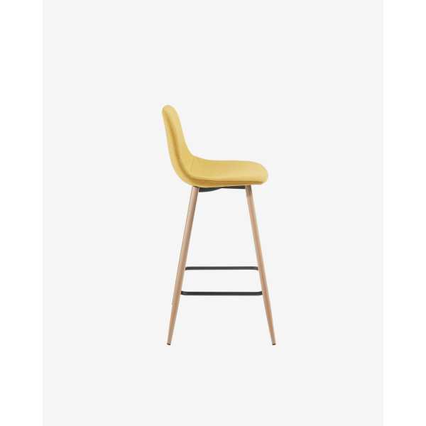 TABOURET NOLITE MOUTARDE HAUTEUR 65 CM
