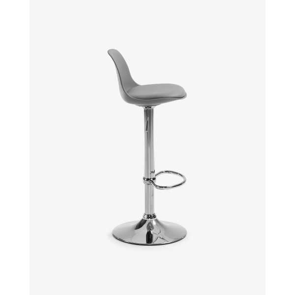 BANCO ORLANDO-T CINZA ALTURA 60-82 CM