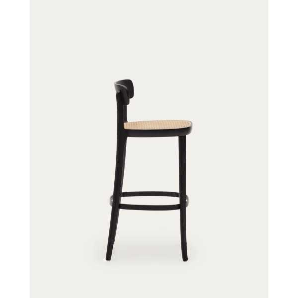 ROMANIC STOOL IN BLACK BEECH WOOD...