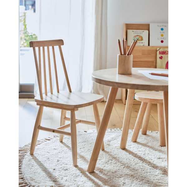 DILCIA CHILDREN'S STOOL SOLID RUBBER...