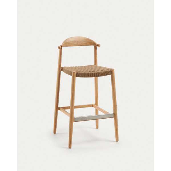 TABOURET NINA BOIS D'ACACIA MASSIF HAUTEUR 76 CM