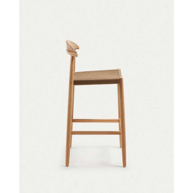TABOURET NINA BOIS D'ACACIA MASSIF HAUTEUR 76 CM