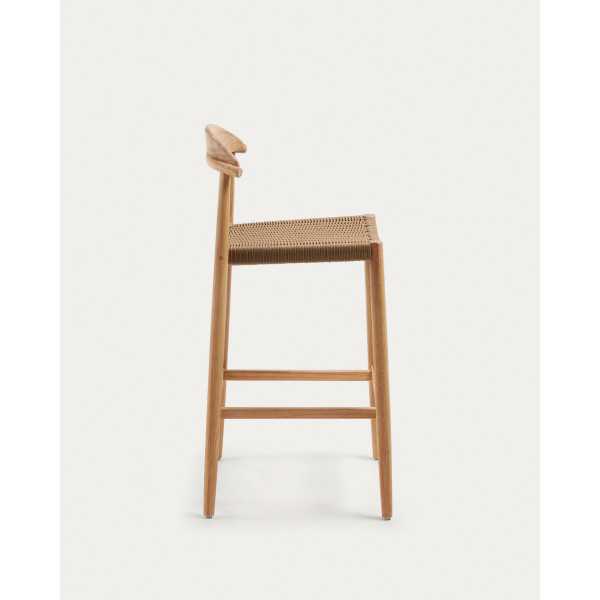 TABOURET NINA BOIS D'ACACIA MASSIF HAUTEUR 76 CM