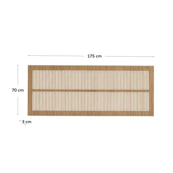 BEYLA HEADBOARD IN ASH WOOD FOR 160...