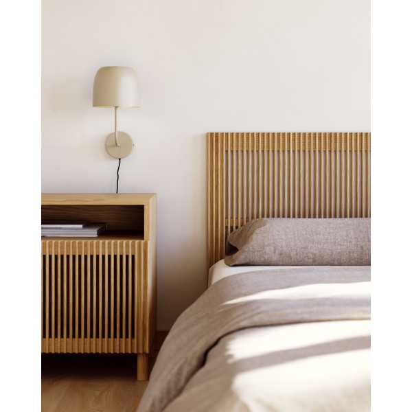 BEYLA HEADBOARD IN ASH WOOD FOR 160...