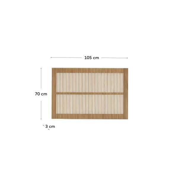 BEYLA HEADBOARD IN ASH WOOD FOR 90 CM...