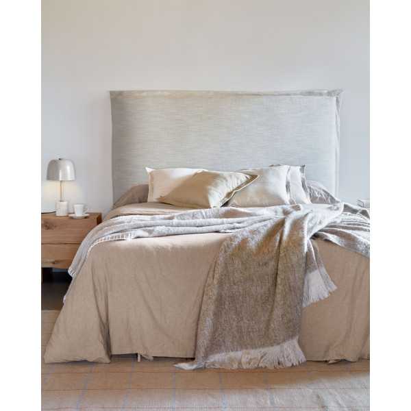 TANIT REMOVABLE HEADBOARD IN WHITE...
