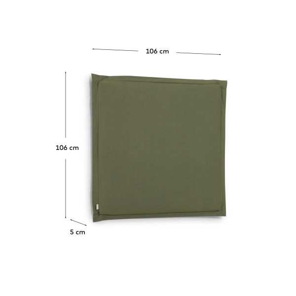 TANIT REMOVABLE HEADBOARD IN GREEN...