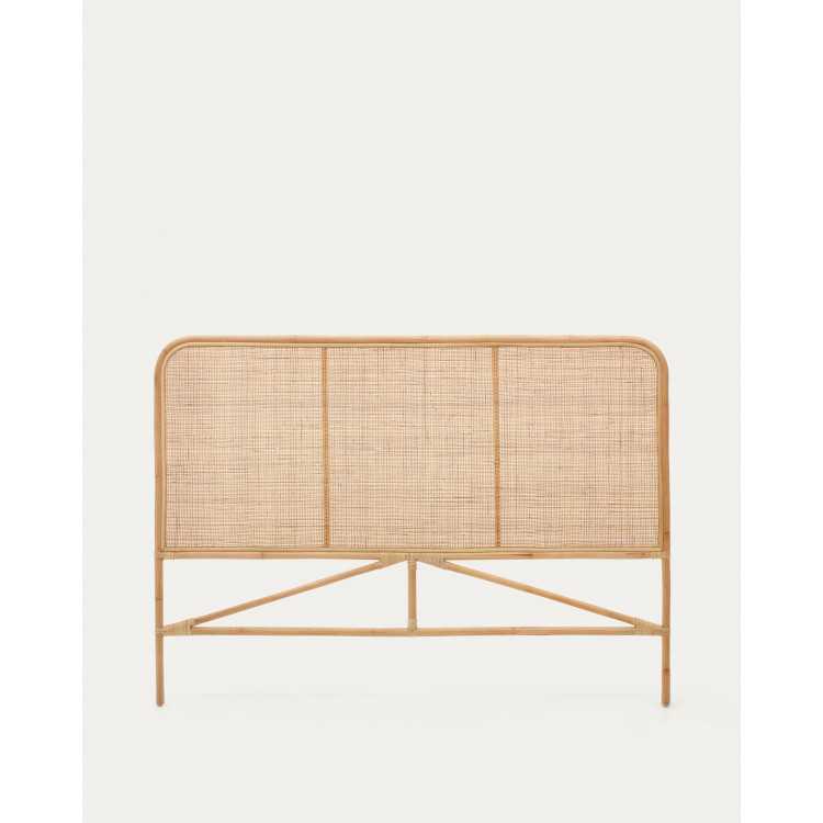 QUITERIE HEADBOARD IN NATURAL RATTAN 150/160 CM