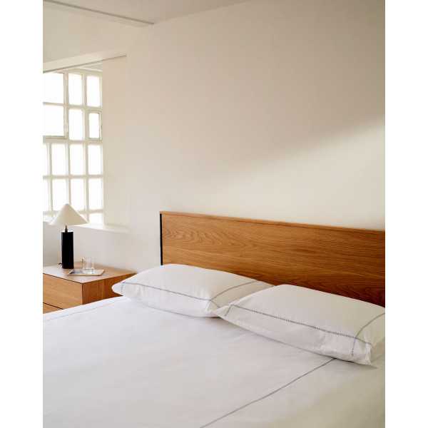 TAIANA HEADBOARD IN OAK VENEER AND...